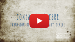 Title card for video explaining our contactless care programme indicating that